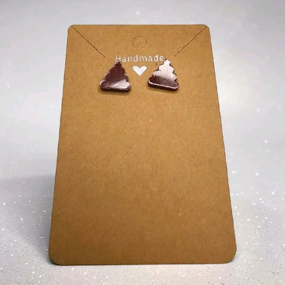 113) Poop Stud Earrings!