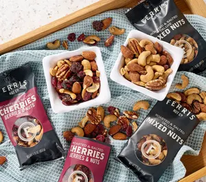 Ferris Nut Co. (12) 1.75 oz Grab & Go Bags Fruit & Nut Mixes