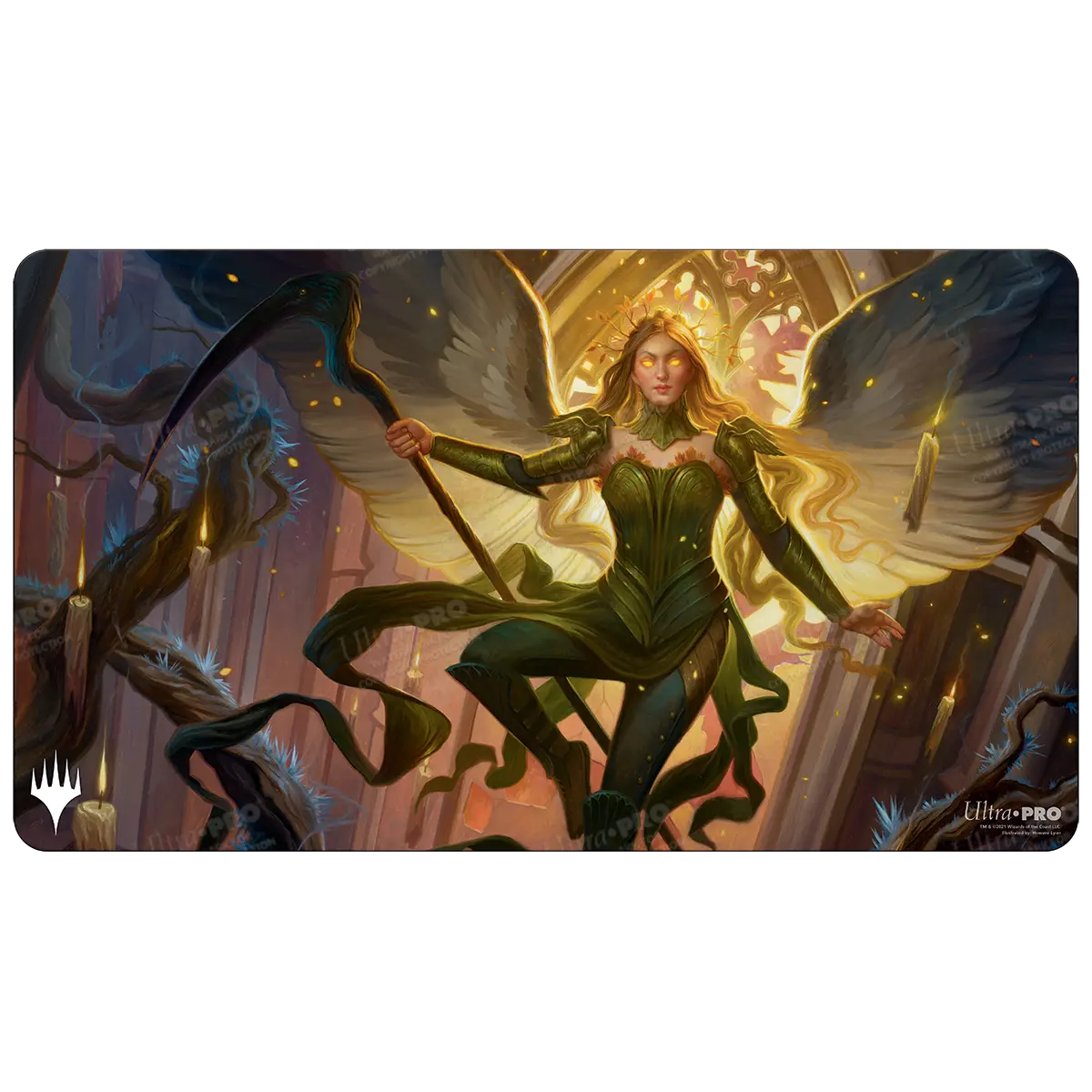 Innistrad: Midnight Hunt Sigarda, Champion of Light Standard Gaming Playmat for Magic: The Gathering
