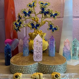 Pink Crackle Quartz Tower – Stone of Love, Healing & Amplified Heart Energy