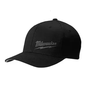 Milw@ukee Fitted Hat Black/Gray/Red