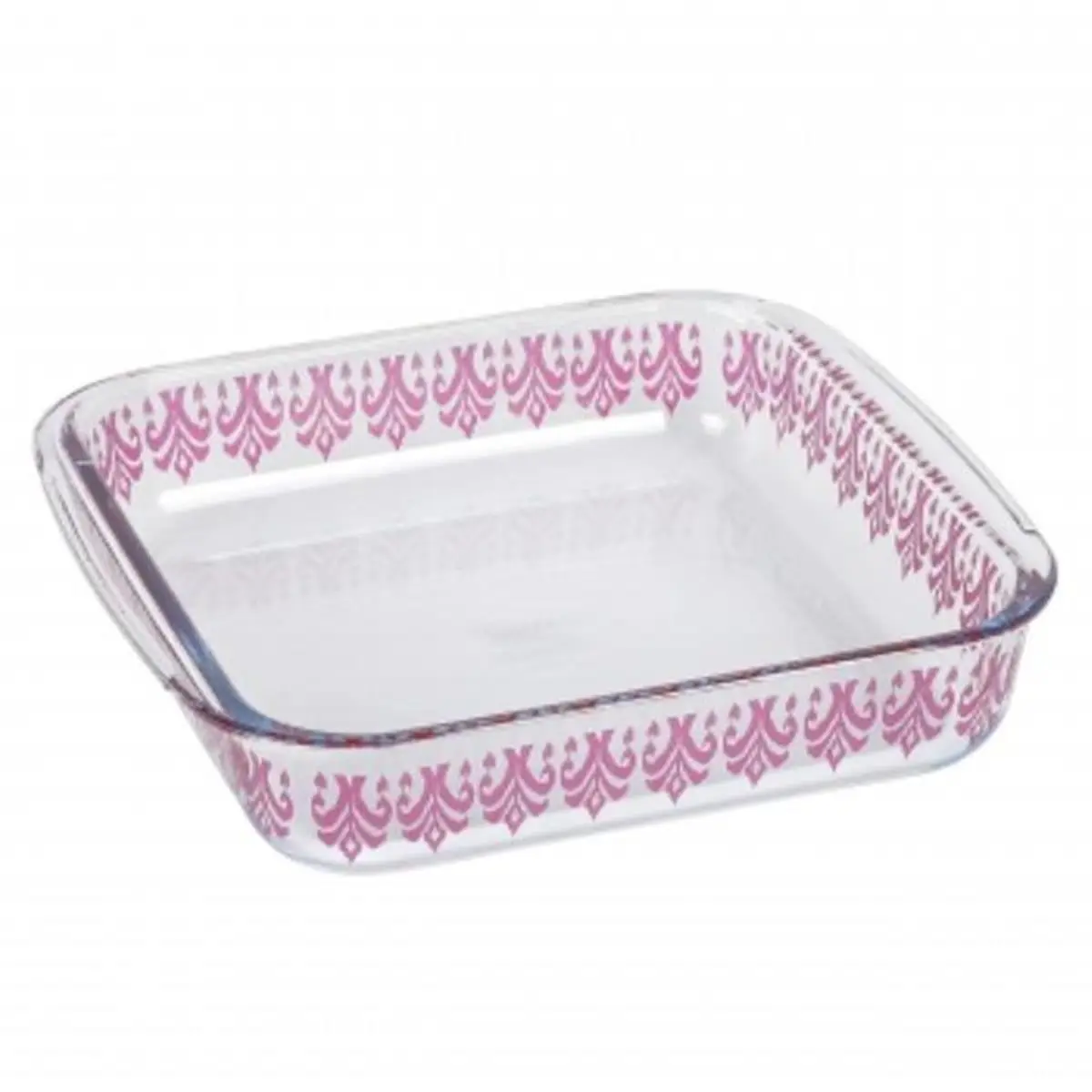 Spice by Tia Mowry 138997.01R 1.8 qt. Spicy Cloves Glass Square Baker