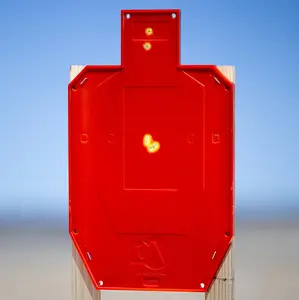 Half-Size Silhouette Color-Changing Target