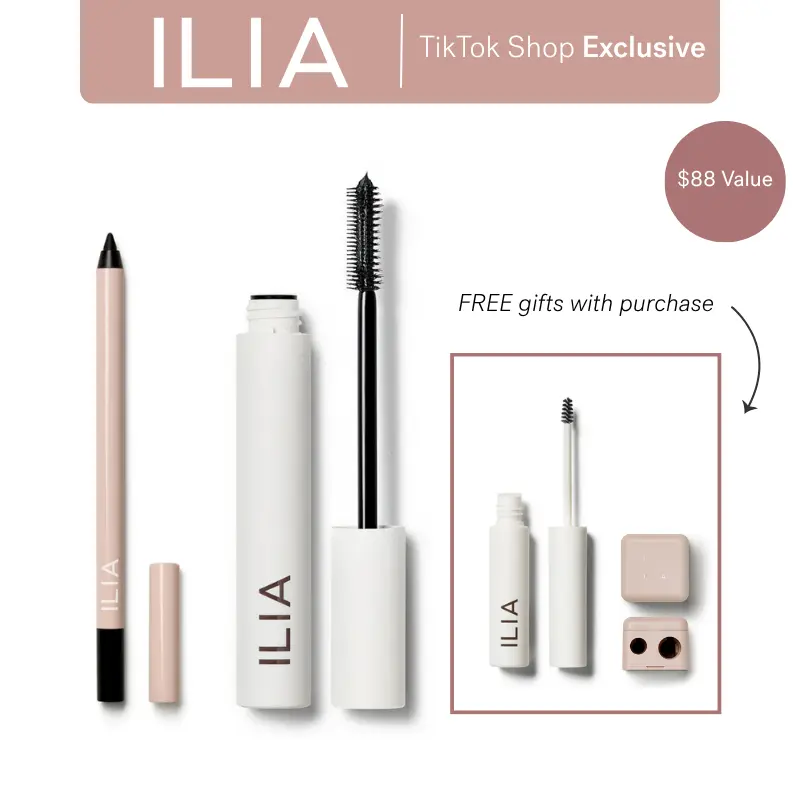 Eyeliner, Lash + Brow Set + Free Brow Gel & Sharpener — TikTok Shop Exclusive