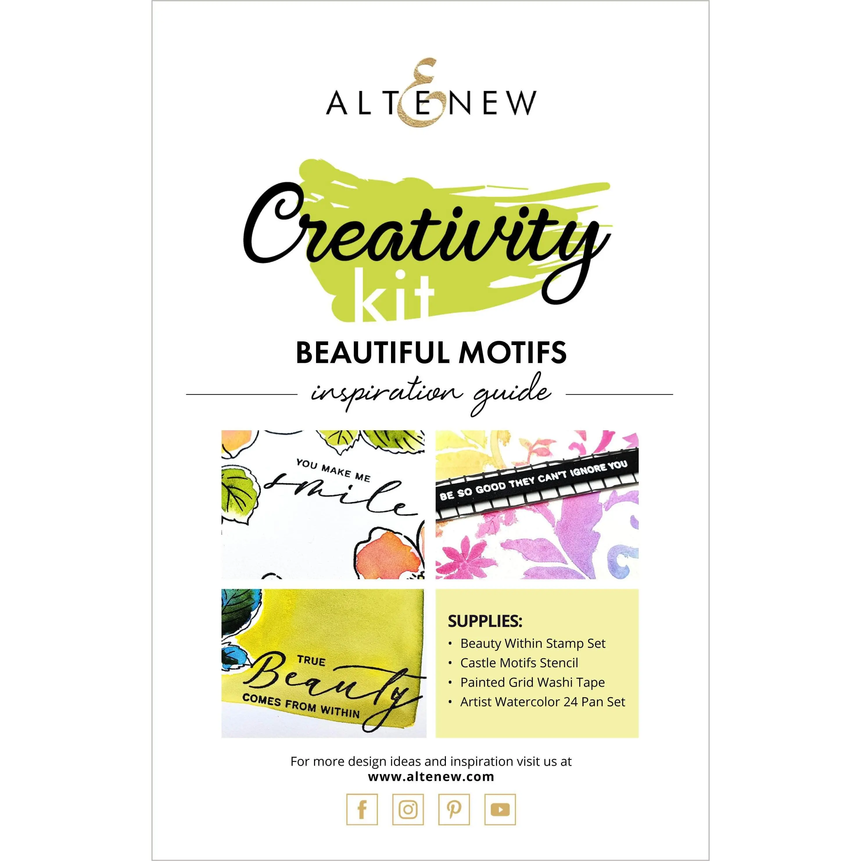 Beautiful Motifs Creativity Cardmaking Kit Inspiration Guide