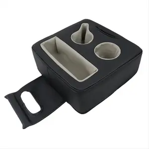Backseat Cup Holder for Car, PU Cup Holder for Couch Sofa Bed, Car Cup Holder for Back Seat Tray Organizer for Christmas New Year Home Use