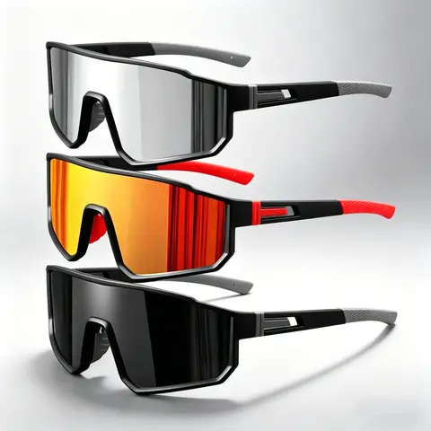 Unisex 3-Pack Cycling Sunglasses - UV400 Protection, Windproof Shades, Sunglasses for Women for Running, Hiking,summerwins