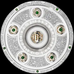 Bavarian Cup Champion Trophy Model, Soccer Trophy, Perfect Sports Replica, High-Quality Collectible Item, Ideal Gift for Football Fans