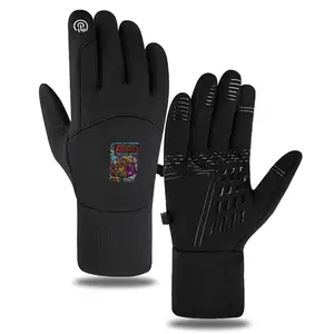 Five Nights at Freddys themed touchscreen warm gloves  ideal for winter outdoor activities and casual wear  perfect gift for gamers and horror game fans during Christmas  New Year  and Halloween celebrations  suitable for daily use in cold weather to