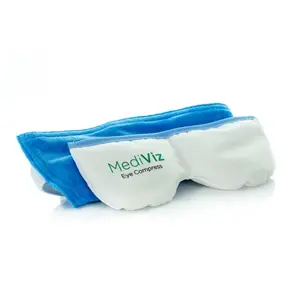 Eye Love Heated Eye Mask - Moist Heat Compress for Irritated and Occasional Dry Eyes – Hot or Cold – Removable Washable Cover