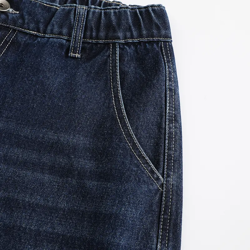 Menswear 3-Pack Men’s Washed Wide-Leg Jeans, Elastic Back Waist, Casual Stylish Loose Straight-Cut Retro Denim Trousers,Trouser Menswear 3-Pack Men’s Washed Wide-Leg Jeans, Elastic Back Waist, Casual Stylish Loose Straight-Cut Retro Denim Trousers,Trouser