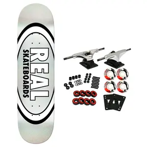 Real Skateboard Complete Easy Rider Oval 8.5" x 31.85"