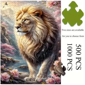 S&H 500/1000 Pieces Adult Puzzle, High Quality, Stress Relief Fun Family Game, Suitable for Birthdays, Christmas, Halloween, Best Gift, Deeply Loved by Puzzle Enthusiasts