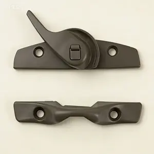 Sash Lock and Keeper Hardware Replacement in Stone Color for Windows (1968 to Present) Durable Zinc Alloy Construction Easy to Install Fits Andersen and Compatible Window Models