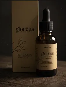Glorëus Vida Ageless Beauty Organic Face Oil for Deep Hydration & Radiant Glow - Natural Moisturizer for All Skin Types