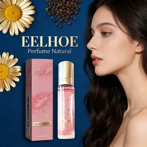 EELHOE Women's Natural Floral Roll-On Perfume, Fresh & Light Long-Lasting Fragrance, Chamomile Extract Charm Scent