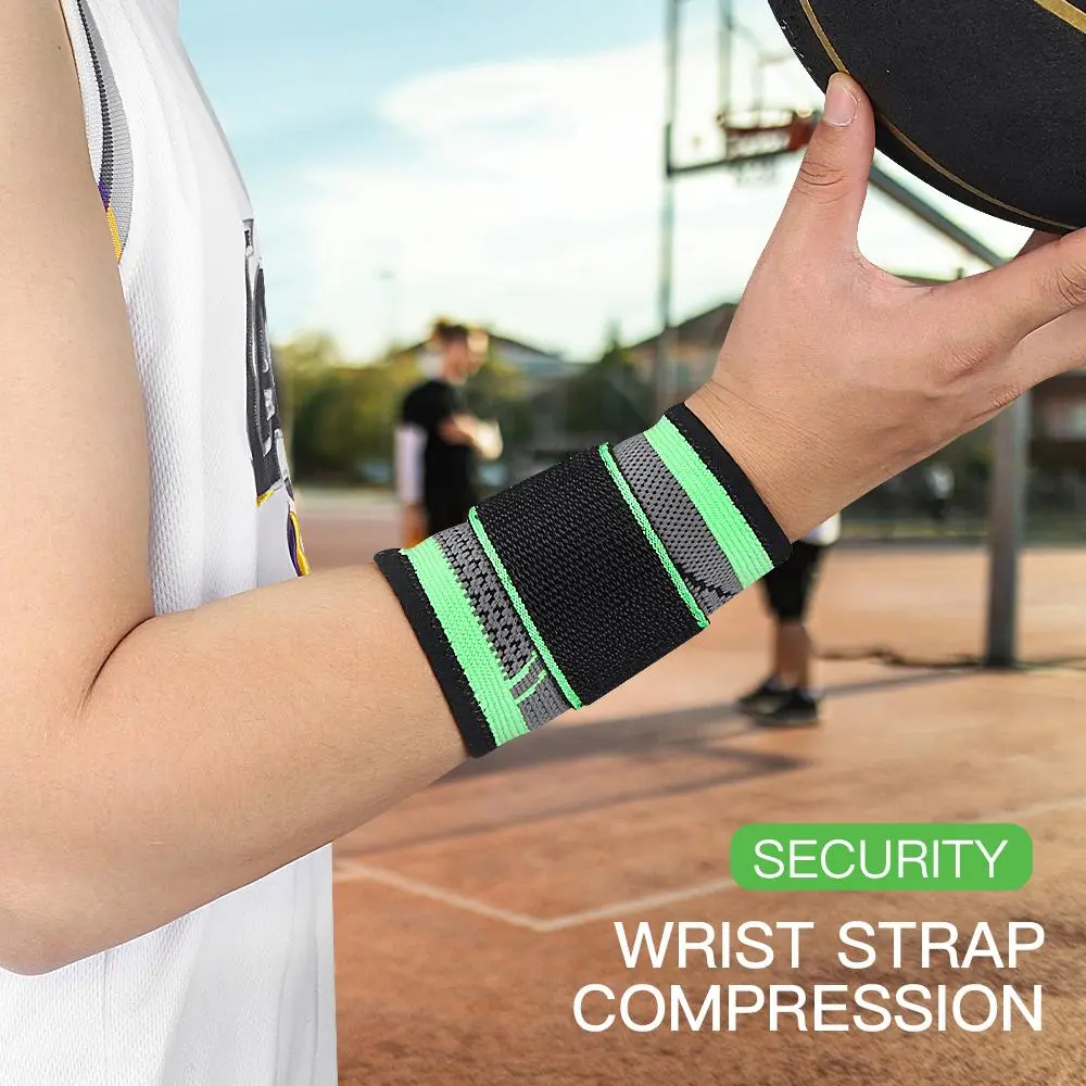 Single Wrist Guards Sports Wrist Guards Wristbands Badminton Basketball Thin Winding Pressurised Volleyball Fitness Guards