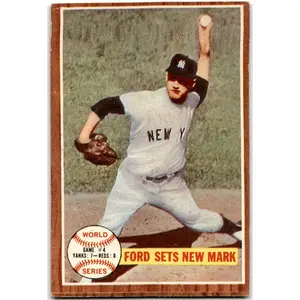 1962 Topps #235 World Series Game #4  New York Yankees PYP1230