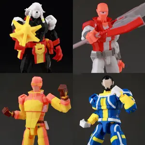 9L3D Lucky 13 Invincible Boy Conquer​ Omni Action Figure 3D Printed Anime Model Multi-Jointed Poseable Collectible Toy Gift Fan