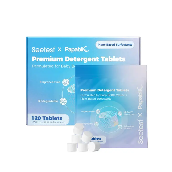 Papablic Upgraded Detergent Soap Tablets, 120 Count #DealsForYouDays