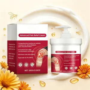 Joint Care Massage Cream for Knees Elbows Hands Wrists and Shoulders Fast Absorbing Body Care Cream for Daily Comfort and Skin Conditioning - 100g