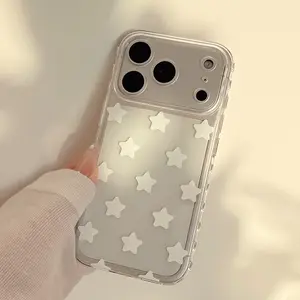 Phone case: White Star iPhone 17 Pro Max Case, Compatible with iPhone 16, Anti-Drop Full Coverage Soft Case for iPhone 13, 15, 14/12/12 Pro/12 Pro Max/13 Pro/13 Pro Max/14 Pro/14 Pro Max/15 Pro/15 Pro Max/16 Pro/16 Pro Max/17 Pro