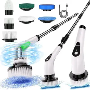 Electric Cleaning Brush – Rechargeable Cordless Spin Scrubber for Kitchen & Bathroom