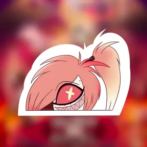 Cherri Bomb - Hazbin Hotel | Waterproof Vinyl & Holographic Sticker | Water Resistant Matte Sticker | Laminated Sticker Protection