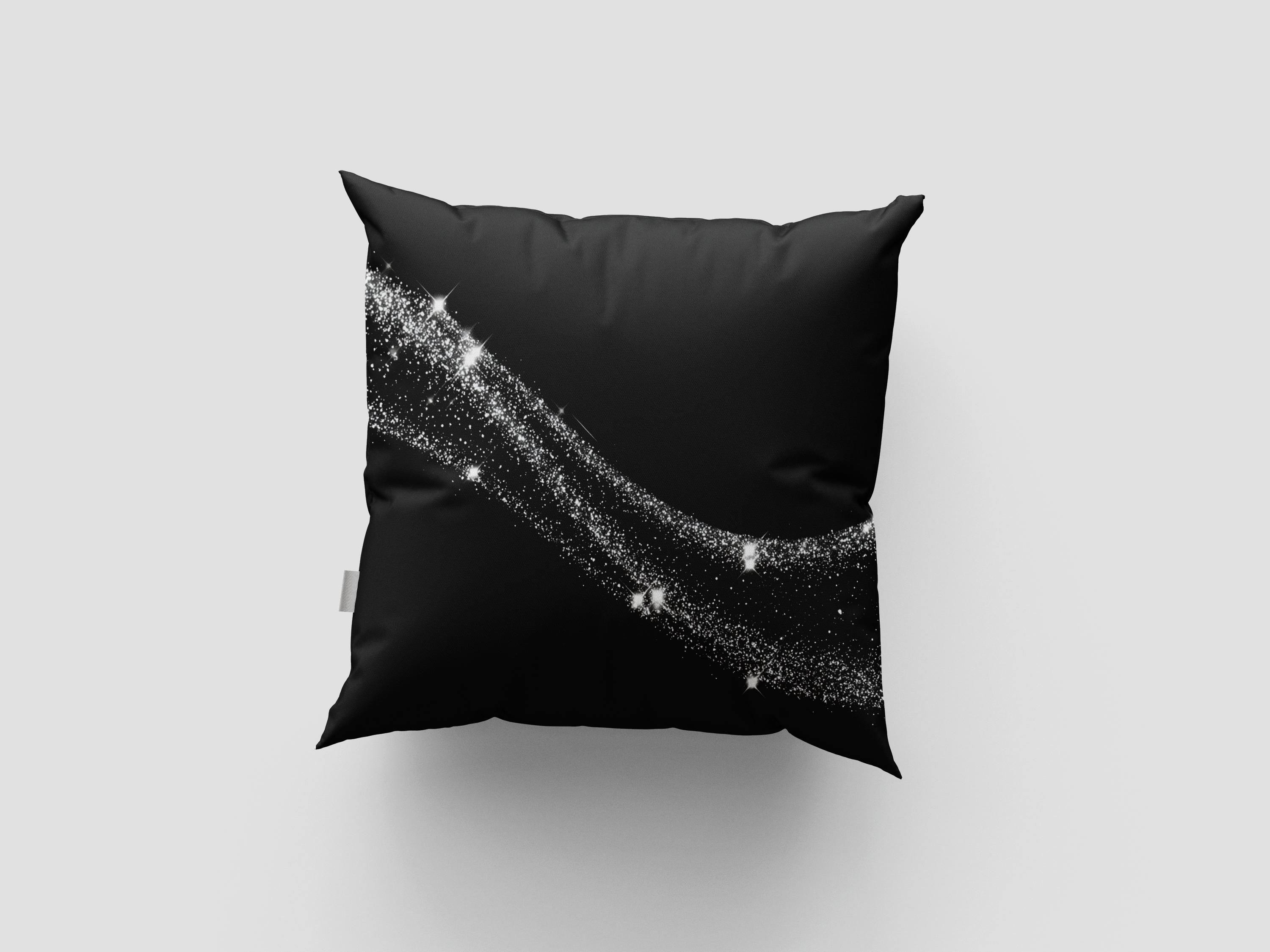 Abstract Linear Shiny Pattern Pillowcase, 4-Piece Sofa Cushion Cover Set, Square Pillow Cover (Without Filling), Suitable for Home Office Living Room Bedroom Home Textiles