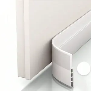 1 Piece Under Door Draft Guard, Draft Stopper - Under Door Sweep/Weather Strip Door Seal Wind Guard Warmth and Insect Resistant Soundproof Seal (Save Energy - Quick and Easy Installation) Door Strips Ideal for Keeping the Cold Out