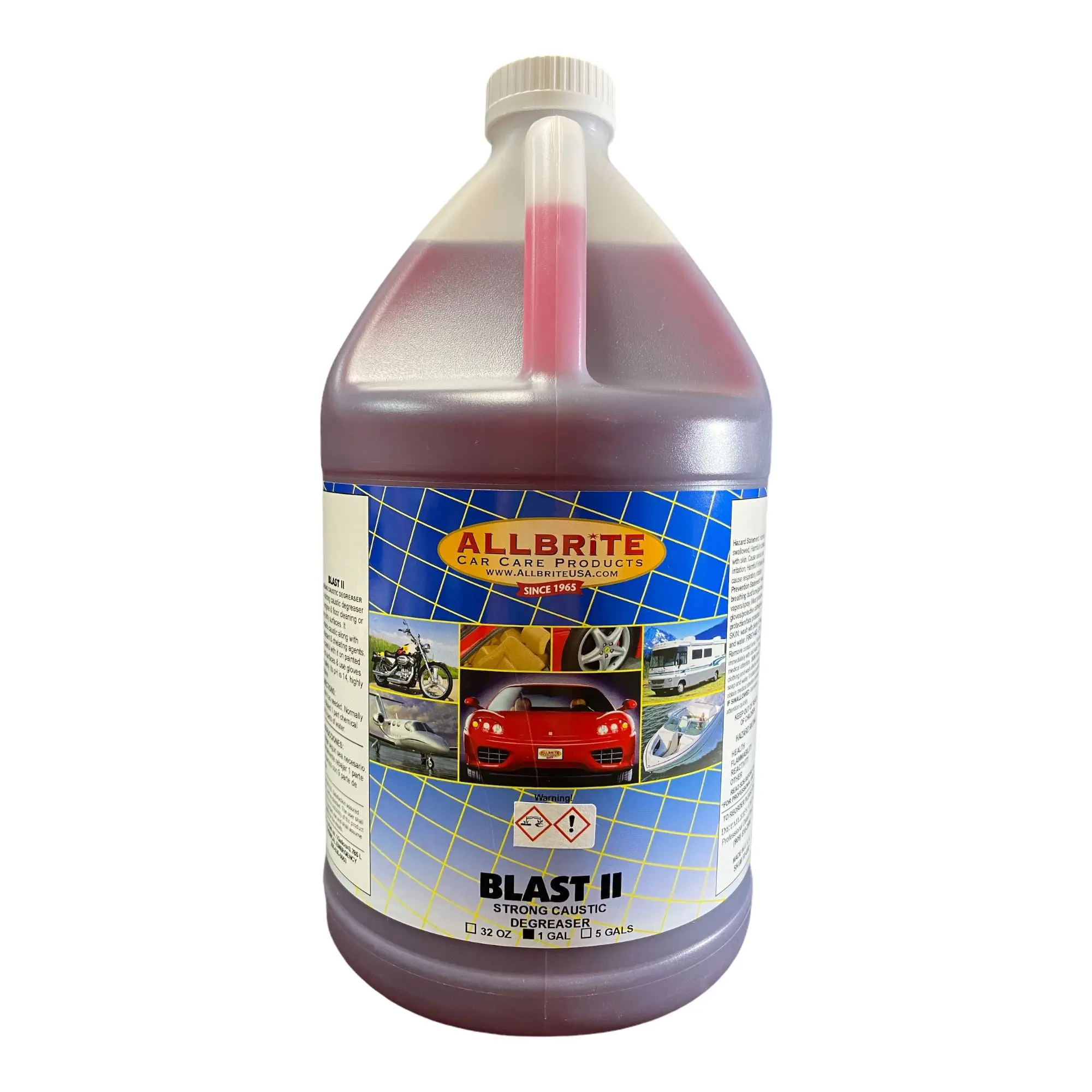 Allbrite Blast II Strong Caustic Degreaser Allbrite Blast II Strong Caustic Degreaser
