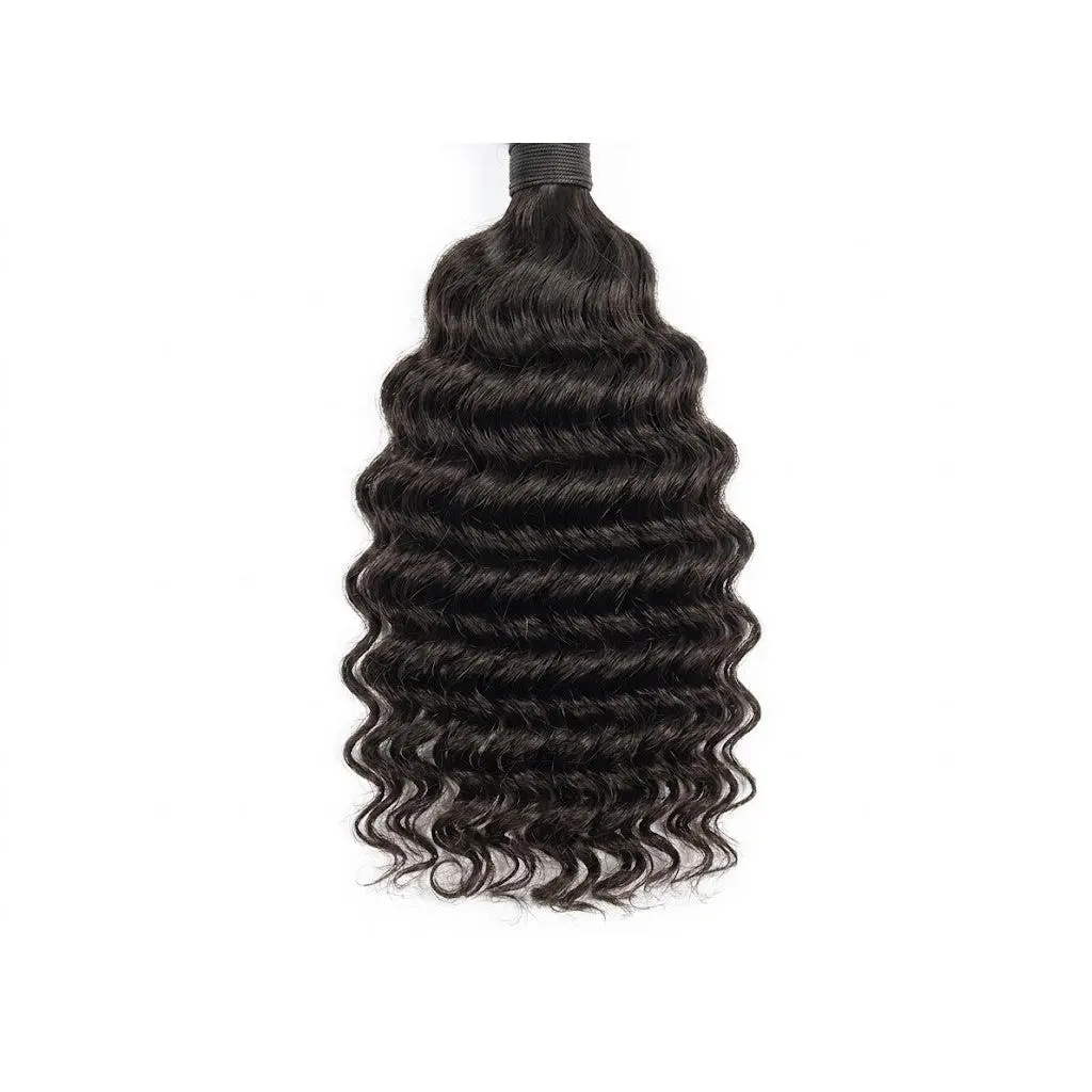 Deep and Ultra Deep Wave 100% Human Hair, Sew in, Quick Weave, Double Weft