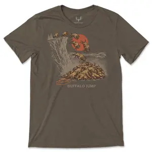 MeatEater Time Machine Buffalo Jump T-Shirt