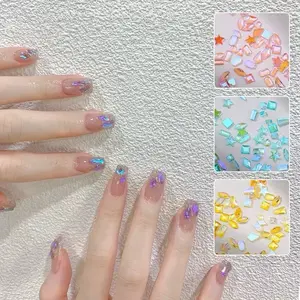 Nail Diamonds Flat Back Resin Rhinestones Jewelry Making Decorations Charms Mixed Shapes