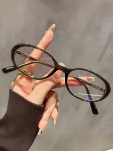 High-End Fashion Blue Light Blocking Glasses, Ultra-Light Durable Frame, Perfect for Work Learning, Computer Phone Daily Use, Lightweight Durable Glasses