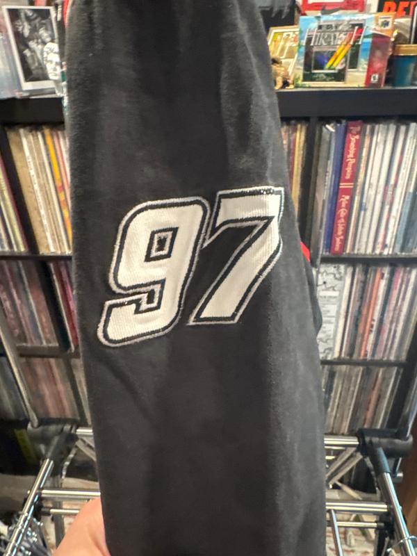 Vintage JH Design Racing Jacket XL Great Wear Kurt Busch Red Black Nascar