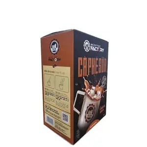 The Coffee Factory - Instant Coffee with non-diary creamer, Strong and Bold Instant Coffee, authentic flavor from Vietnamese coffee, Cafe Sua (Pack of 1, Milk Coffee)