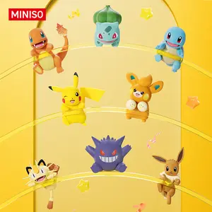 Pokémon Prostrate Series Vol. 1 Figure | Cute Pikachu Gengar Eevee Flat-Laying Toy | Desk Ornament Decor | Chosen Confirmed Style Box Pokemon Mystery Box Gift