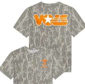 Mossy Oak Original Bottomland Tee For Men And Women. Camo Pattern Men's T-shirt