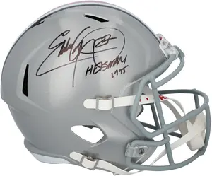 Eddie George Ohio State Buckeyes Autographed Riddell Speed Replica Helmet with "1995 Heisman" Inscription - Fanatics Authentic Certified