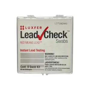 Luxfer LeadCheck Swabs – Instant Lead Test Crystal Case (8 Swabs)