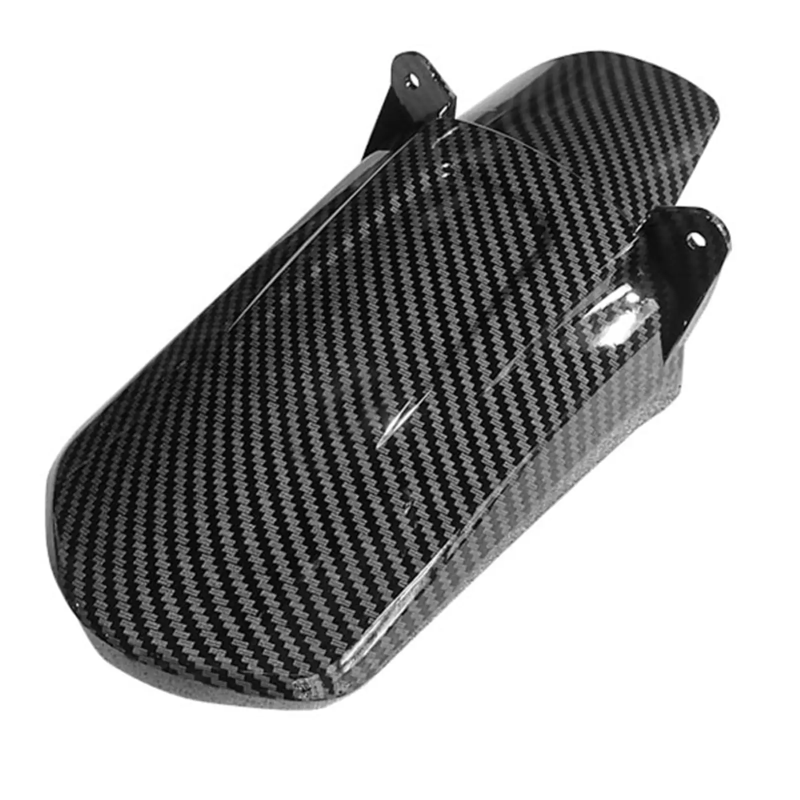 Carbon Fiber Pattern Water Transfer Mud Flaps with Cushion Fenders, Front & Rear for Sur-Ron Light Bee X S, Segway X160 X260 Off-Road Electric Bikes & Motorbikes, Surron