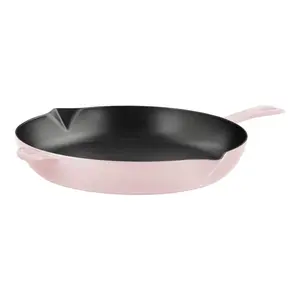 STAUB Enameled Cast Iron Fry Pan, 12-inch Classic, Made in France