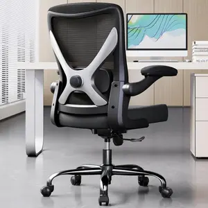 Office Chair - X-Shaped  Desk Chairs Comfy, Mesh High- Gaming Chair with Adjustable  Support, Executive Task Chair for Adults, Comfortable for Long Hours
