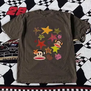 Paul Frank Baby tee, Cartoon Streetwear Tee ,Funny tshirt