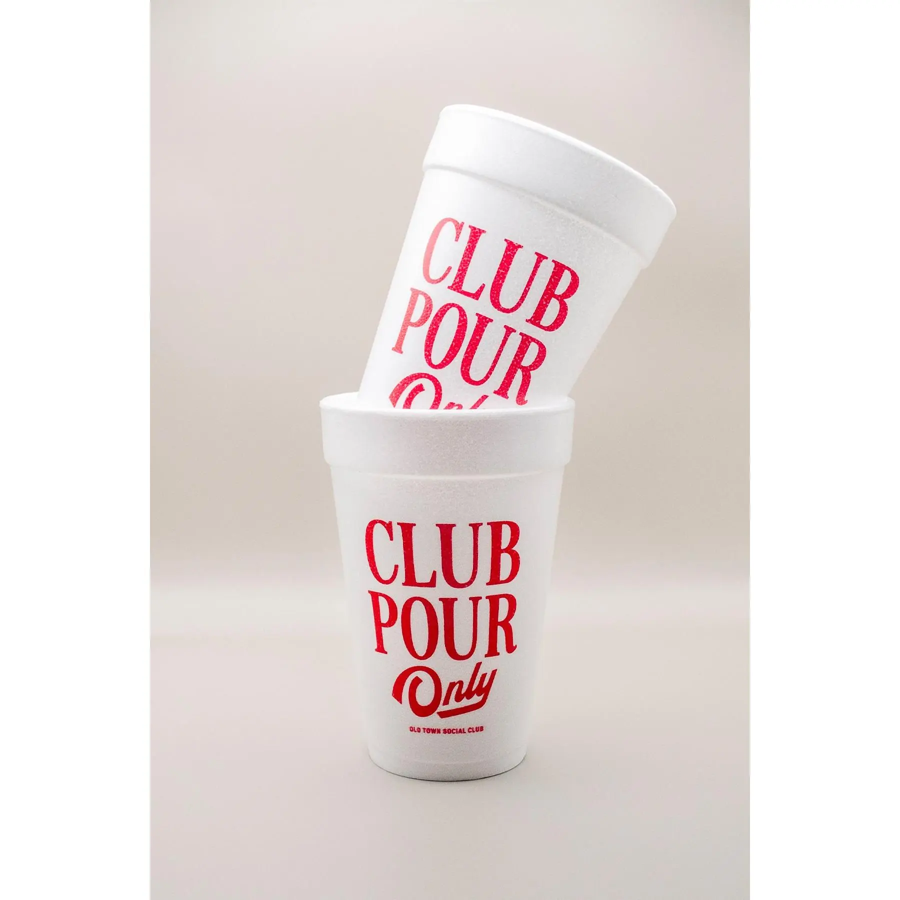 Club Pour Only 16oz. Foam Party Cups (Set of 10)