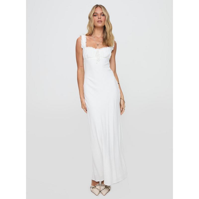 Lillette Maxi Dress White
