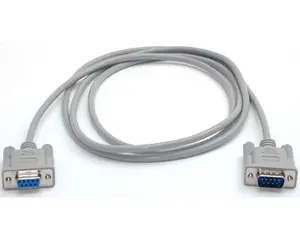 C2G 02645 ft Straight Thru Serial Mouse EGA Exte - Gray - 6'