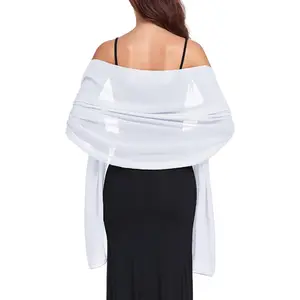 Shawl Wraps for Women Wedding Evening Chiffon Soft Shawls for Wedding Guest Bridal Scarf