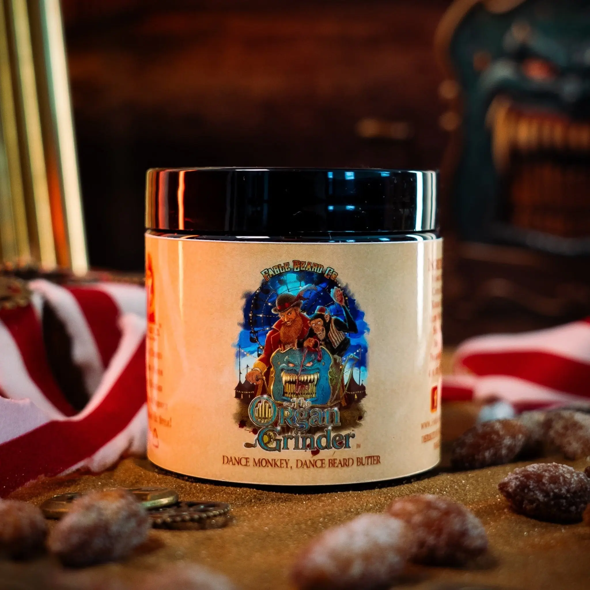 Fable Beard Co - Men's Deep Moisture Beard Butter + Daily Hair Care & Beard Support - 50+ Long-Lasting Scents